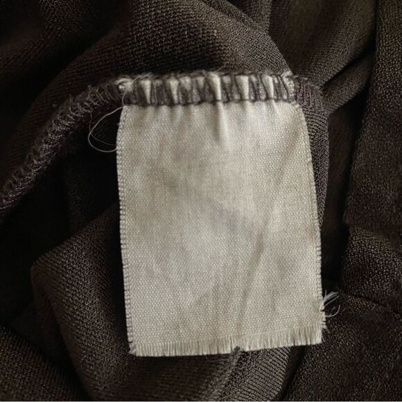 VINTAGE Corset Lace Up Tank Top Black - Picture 4 of 5